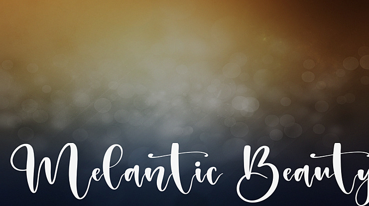 Melantic Beauty Font