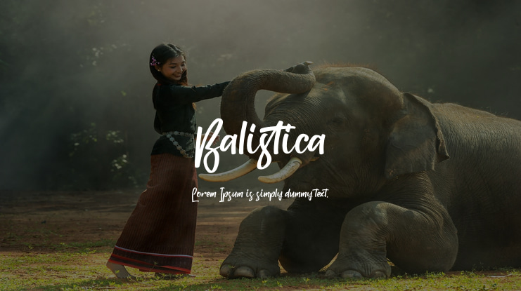 Balistica Font