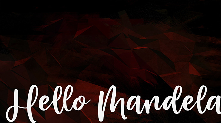 Hello Mandela Font