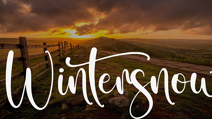 Wintersnow Font