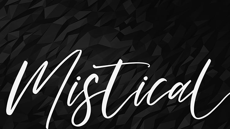 Mistical Font