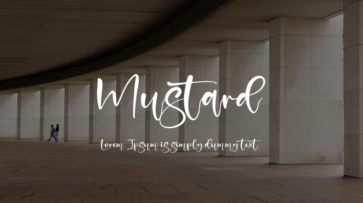 Mustard Font