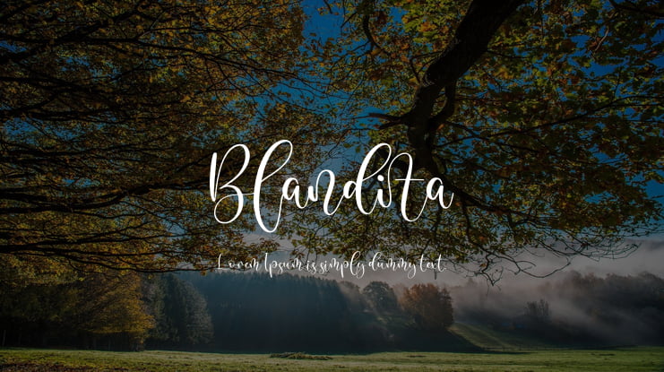 Blandita Font