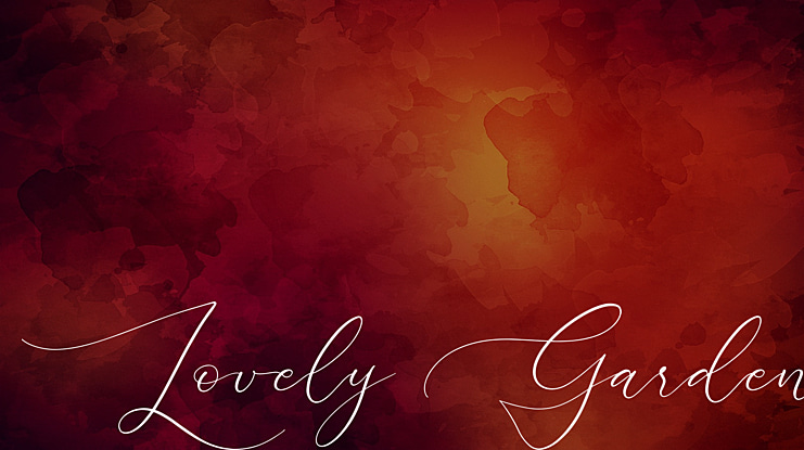 Lovely Garden Font