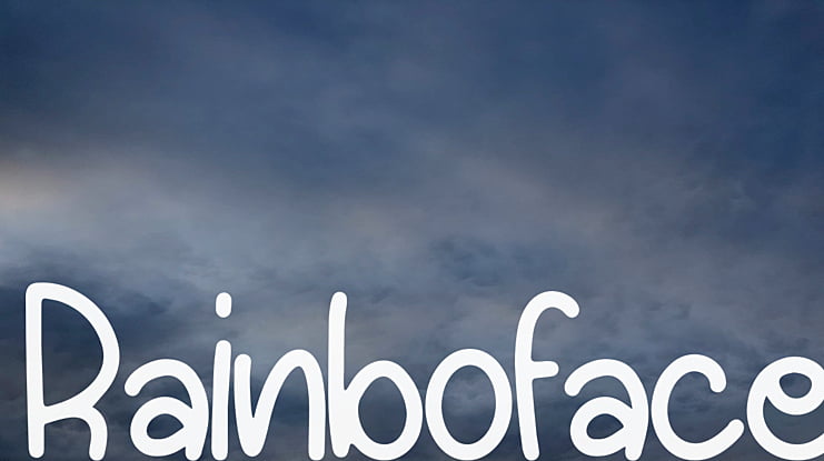 Rainboface Font