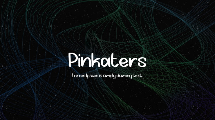 Pinkaters Font