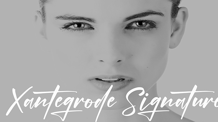 Xantegrode Signature Font