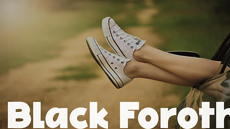 Black Foroth Font