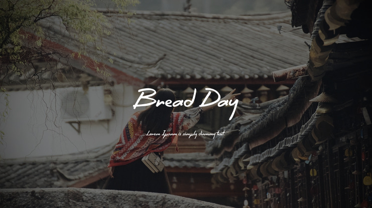 Bread Day Font