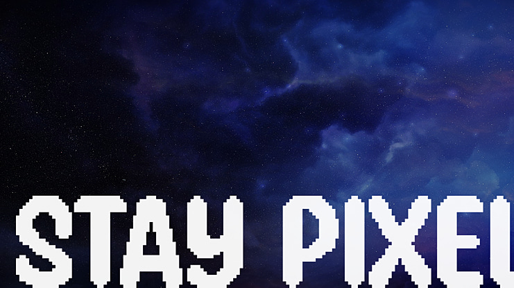 Stay Pixel Font