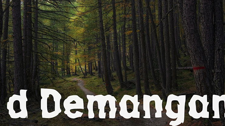 d Demangan Font