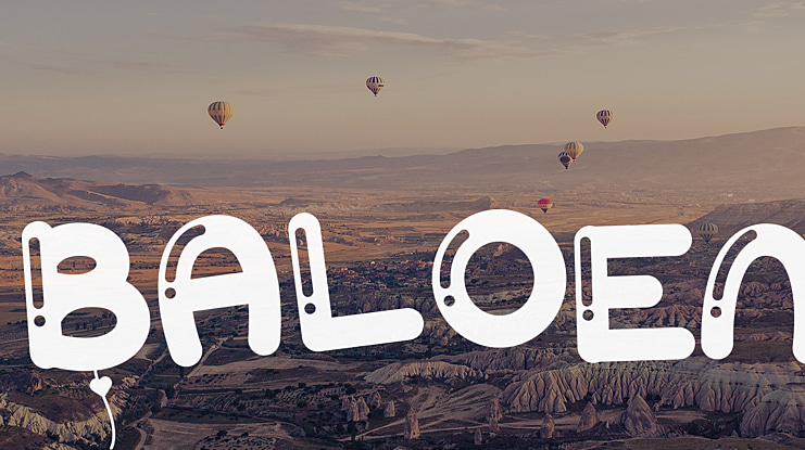 Baloen Font