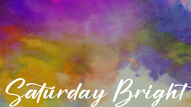 Saturday Bright Font
