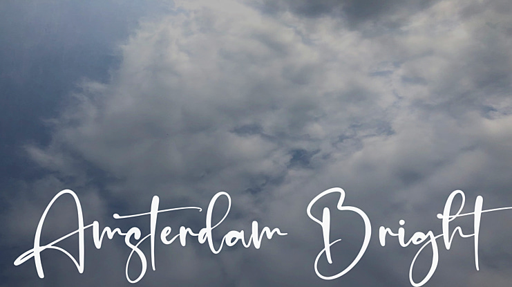 Amsterdam Bright Font