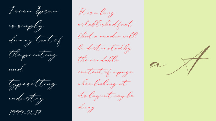 Renathalia Signature Font