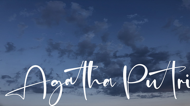Agatha Putri Font