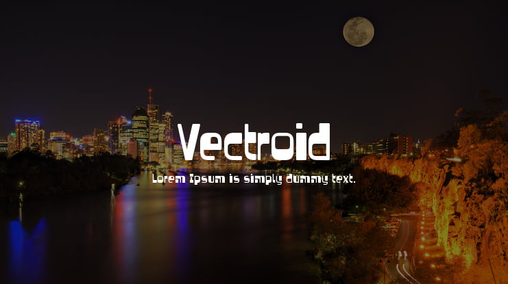 Vectroid Font