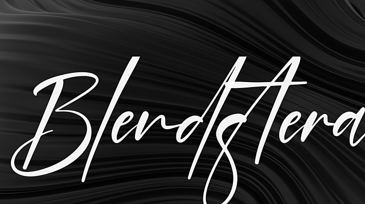 Blendstera Font
