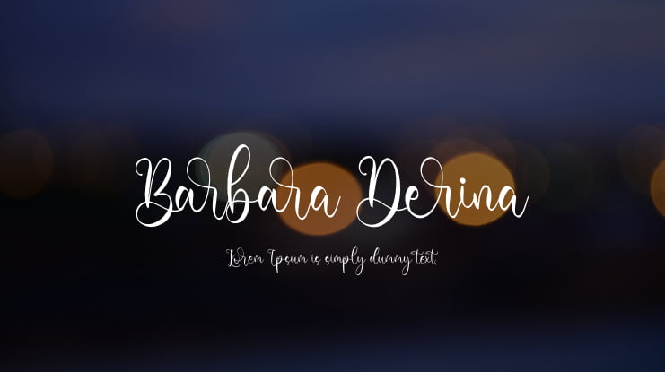 Barbara Derina Font