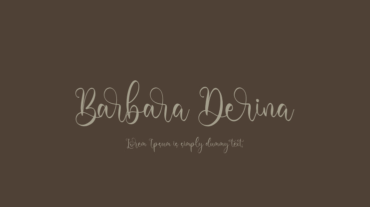 Barbara Derina Font