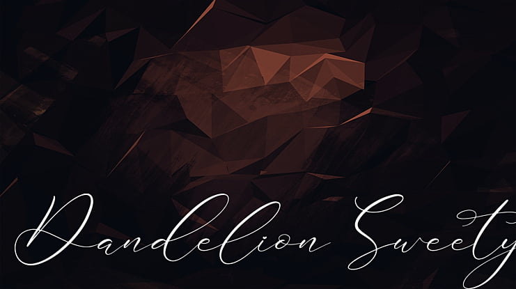 Dandelion Sweety Font