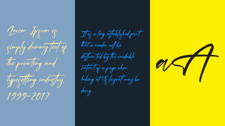 Andalusia Signature Font