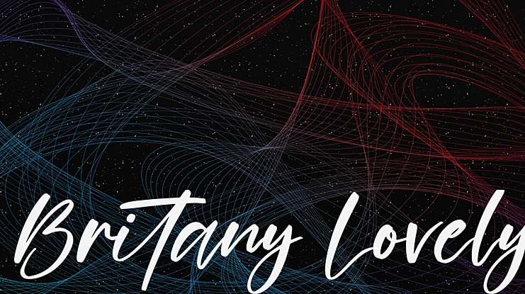 Britany Lovely Font