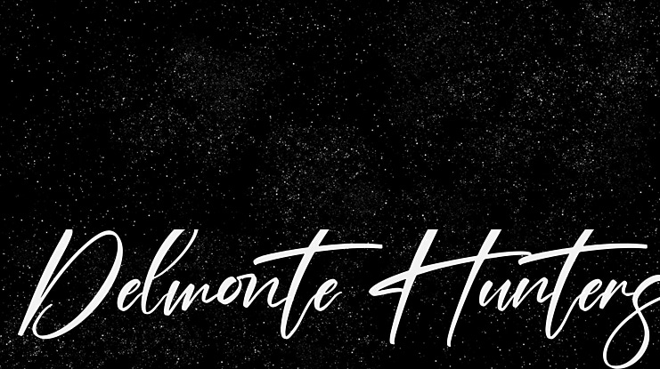 Delmonte Hunters Font