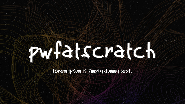 PWFatscratch Font