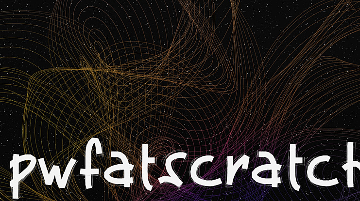 PWFatscratch Font
