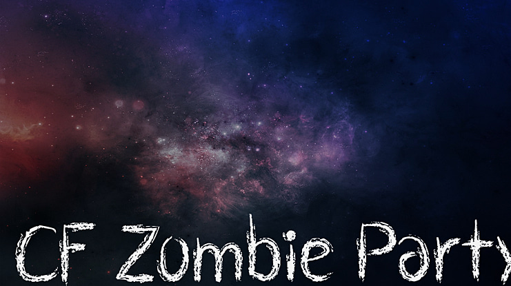 CF Zombie Party Font