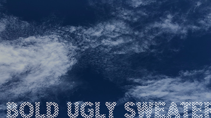 Ugly Sweater Font