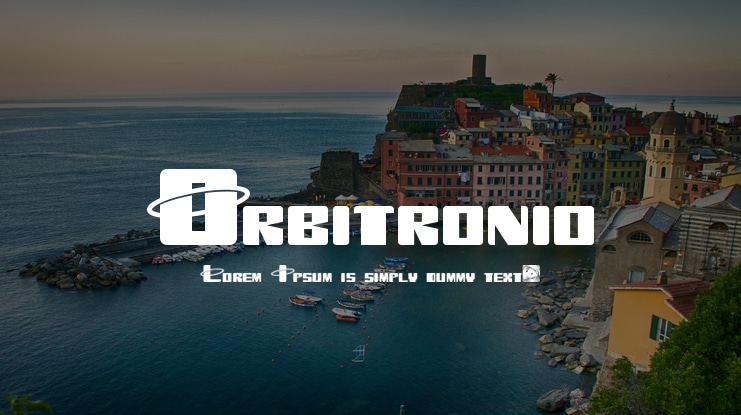 Orbitronio Font