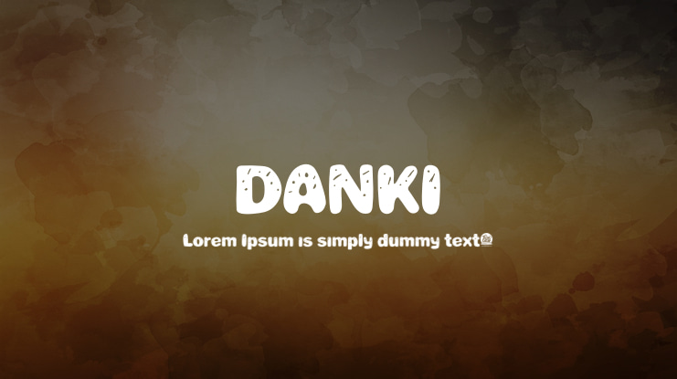 DANKI Font Family
