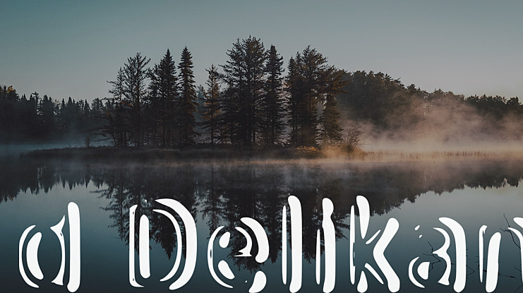 d Delikan Font