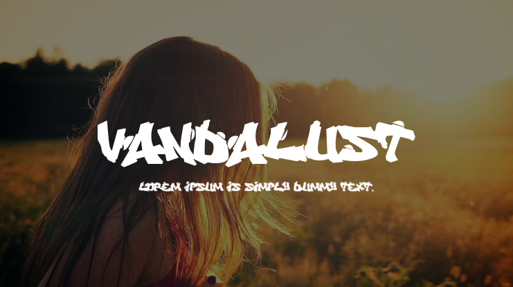 Vandalust Font Family