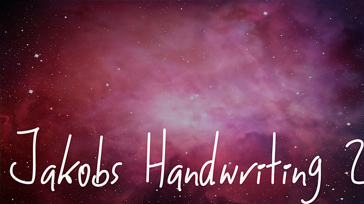 Jakobs Handwriting 2 Font