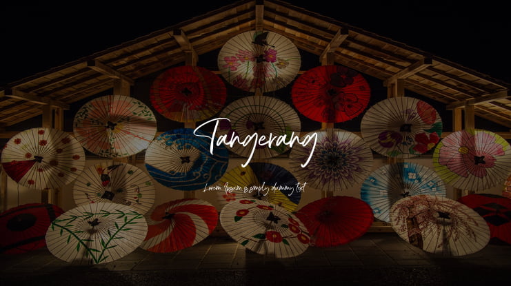 Tangerang Font