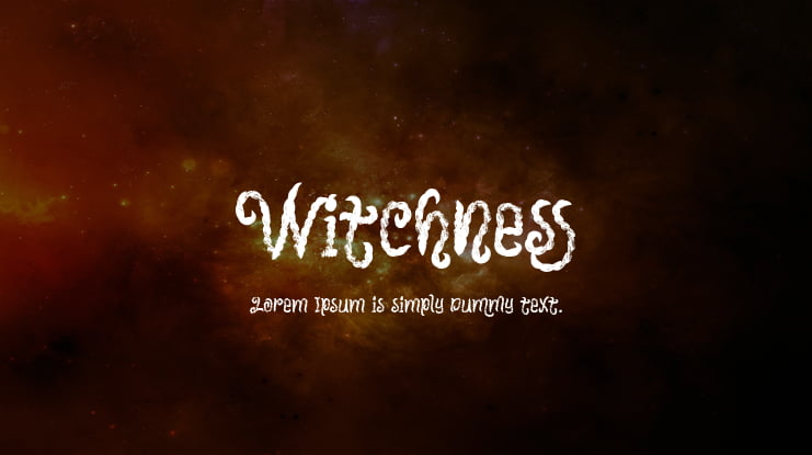 Witchness Font