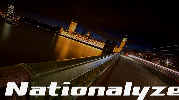 Nationalyze Font