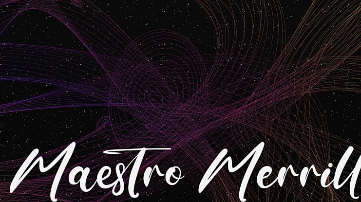 Maestro Merrill Font