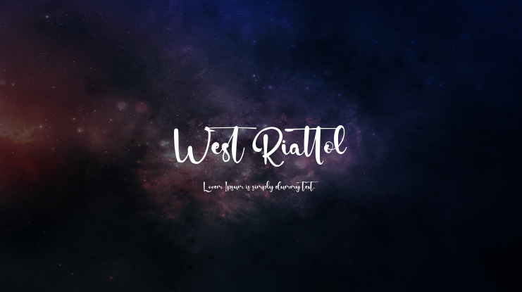 West Riattol Font