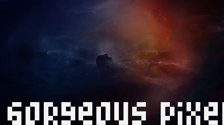 Gorgeous Pixel Font