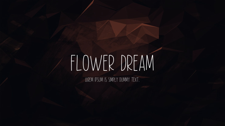 Flower Dream Font Family