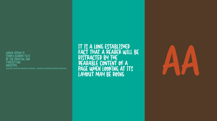 Greatly Desired Font