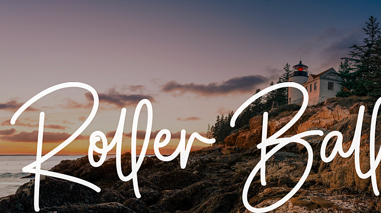 Roller Ball Font