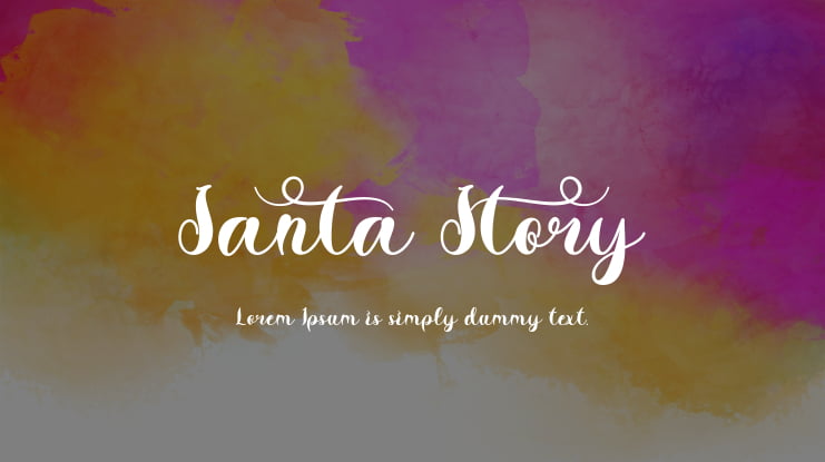 Santa Story Font