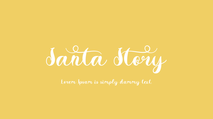 Santa Story Font