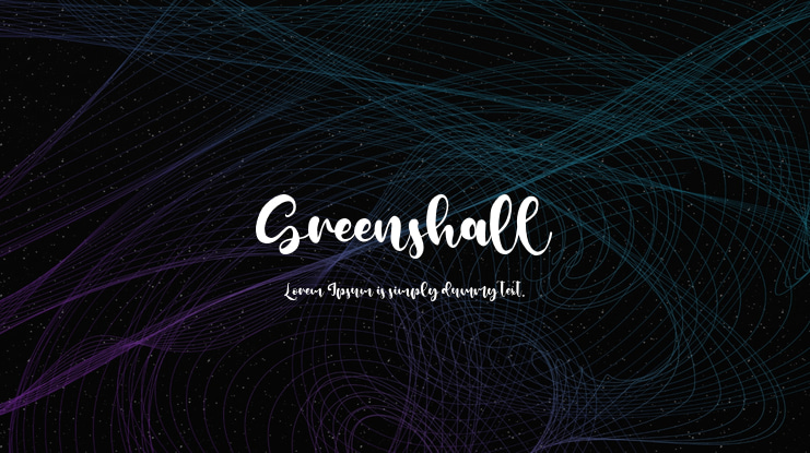 Greenshall Font