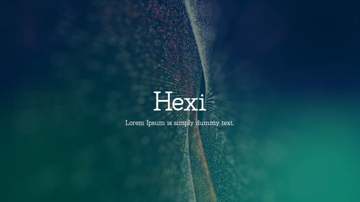 Hexi Font Family